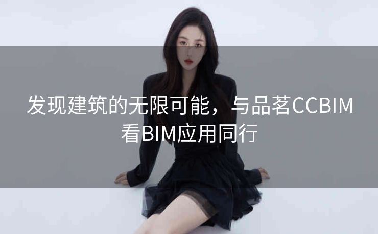 发现建筑的无限可能，与品茗CCBIM看BIM应用同行