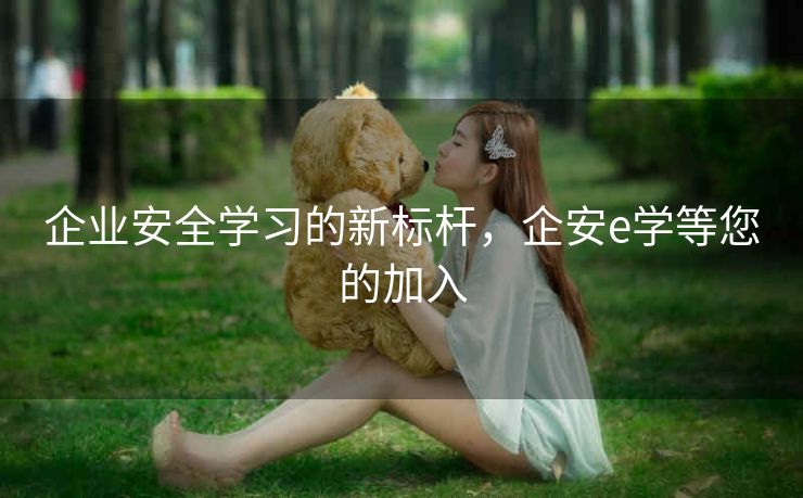 企业安全学习的新标杆,企安e学等您的加入 企业安全学习的新标杆,企安e学等您的加入