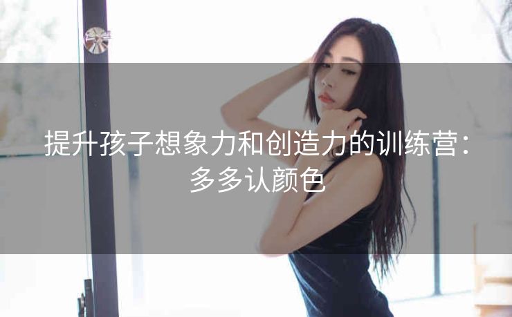 提升孩子想象力和创造力的训练营:多多认颜色 提升孩子想象力和创造力的训练营:多多认颜色