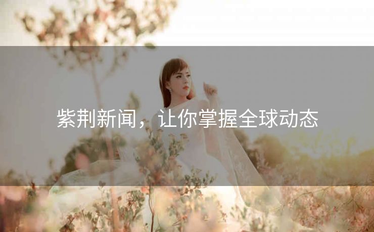 紫荆新闻,让你掌握全球动态 紫荆新闻,让你掌握全球动态