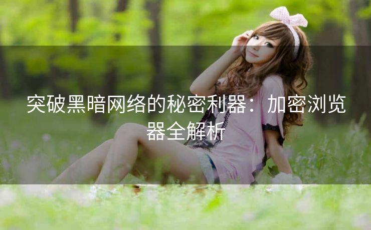 突破黑暗网络的秘密利器:加密浏览器全解析 突破黑暗网络的秘密利器:加密浏览器全解析
