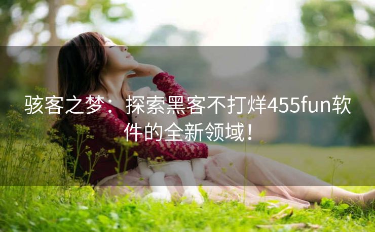骇客之梦：探索黑客不打烊455fun软件的全新领域！