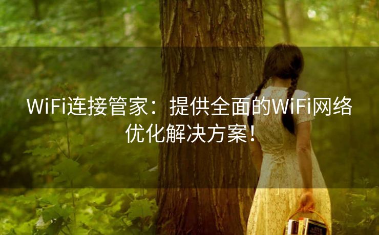 WiFi连接管家:提供全面的WiFi网络优化解决方案! WiFi连接管家:提供全面的WiFi网络优化解决方案!